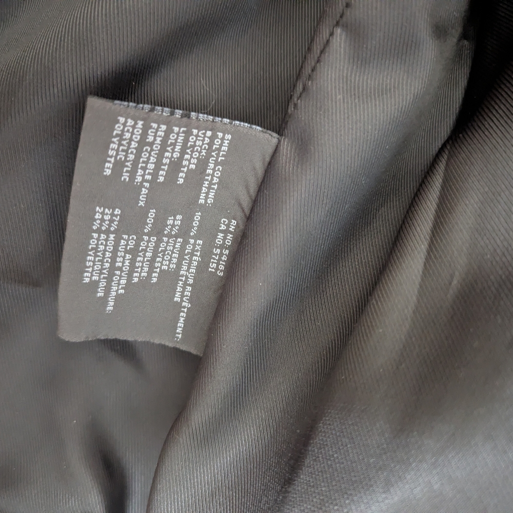Marc New York Black Textured Leather Jacket - Picture 4 of 7